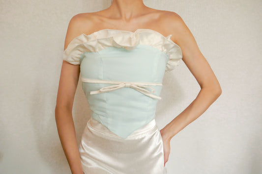 Beeble Tiffany Frill Top