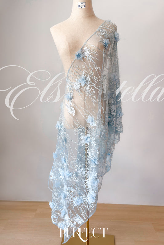 Lady Elstella Selendang (Ice Blue)