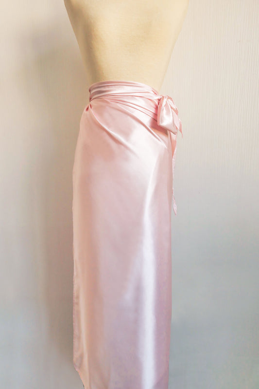 Pareo Skirt in Millenial Pink