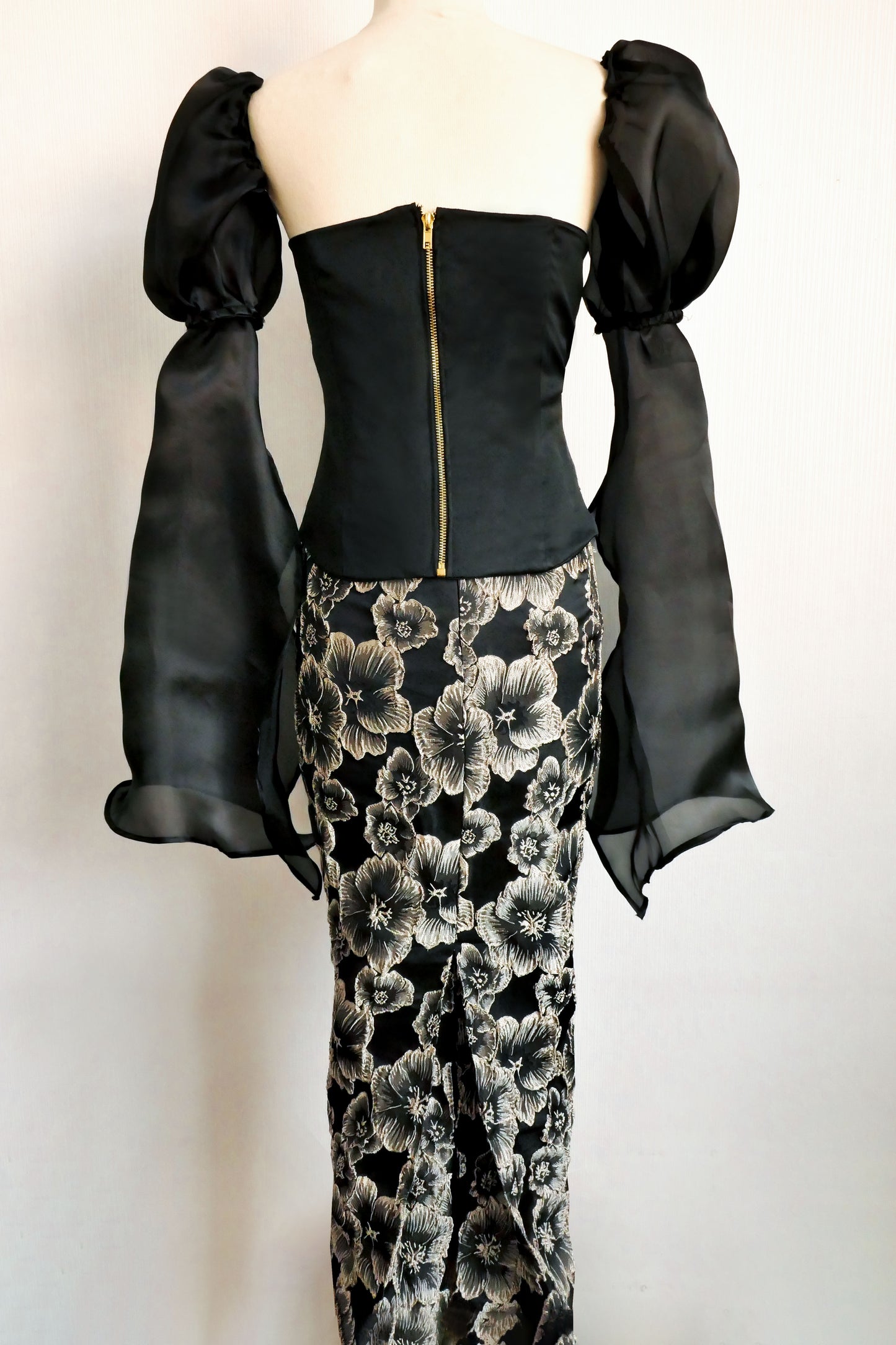 Tifa Jacquard Maxi Skirt