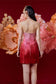 Koilie Ombre Shimmer Cheongsam (Fuchsia)