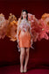 Koilie Ombre Shimmer Cheongsam (Tangerine)