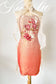 Koilie Ombre Shimmer Cheongsam (Tangerine)