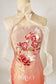 Koilie Ombre Shimmer Cheongsam (Tangerine)