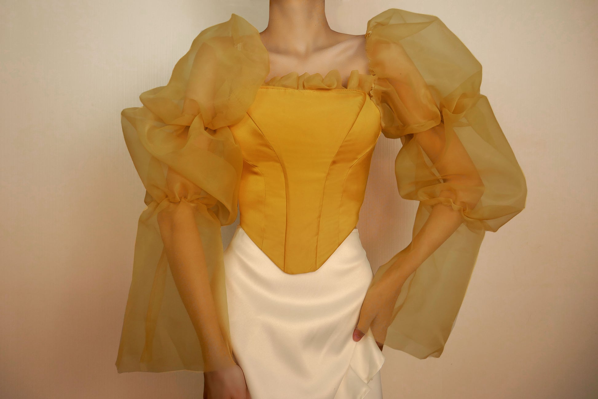 sherri hill yellow corset dress Sherri Hill 56932 Dress